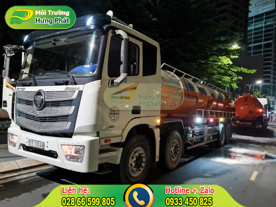Top 5 công ty rút hầm cầu quận 2 bảo hành dài hạn
